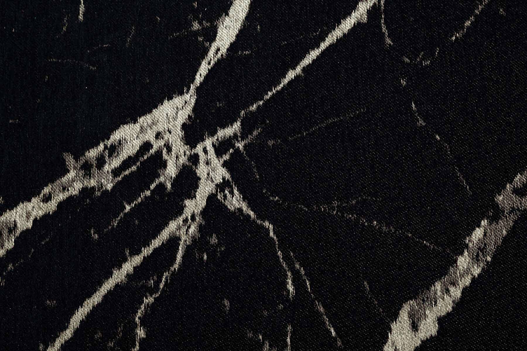 Moderner Teppich PIETRA BLACK - Waschbarer Teppich – Bild 6
